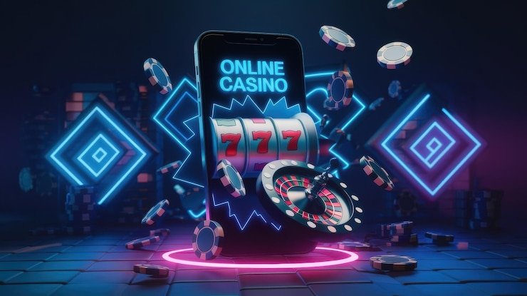 Pretty Gaming interface on mobile phone showing live blackjack table and betting controls
